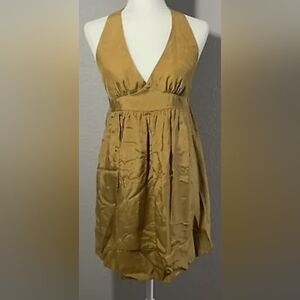 Miss Me Couture By Miss Me Beautiful long tank 100% silk Size M